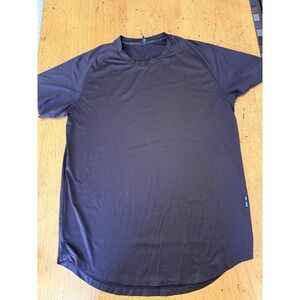 ASRV Shirt Mens Large Maroon T Shirt DSG 0660 Gym Training Workout Aesthetic